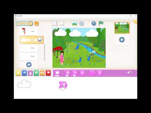 ScratchJr: Creating Rain Part 1