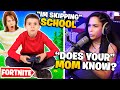 This Kid SKIPPED SCHOOL to play Fortnite? - Chica