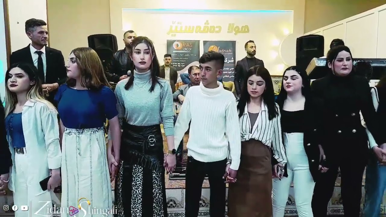 حفلة زفاف دحام & سامیة __زيدان شنكالي _ في قاعة دف ستير 2024-2-11