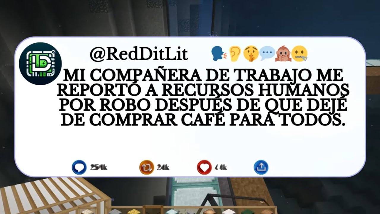 Mi compañera de trabajo me reportó a recursos humanos por robo después de que dejé de comprar...