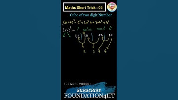 Cube of Two digit Number || Maths  Short Trick 05 ||
