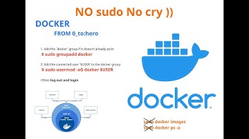 02 - No more sudo. How to use docker with out writing sudo every time . docker tutorial