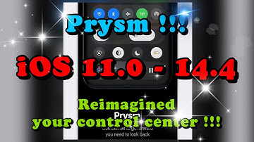 Prysm | Reimagined Your Control Center | iOS 11.0 - 14.4 !!!