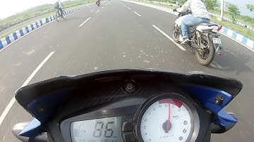 Apache 160 Vs Apache 180 - Drag Race