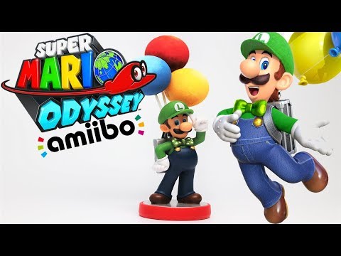 DIY Luigis Balloon World Custom Amiibo GIVEAWAY from Super Mario Odyssey