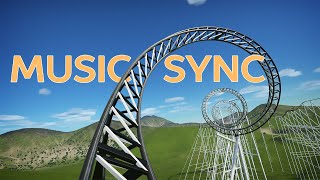 Music Synchronized Roller Coaster (Front Seat POV) Resimi