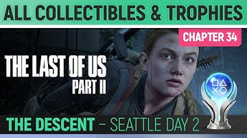 The Last Of Us 2 – Chapter 34 – The Descent (Seattle Day 2) – All Collectibles Locations 🏆