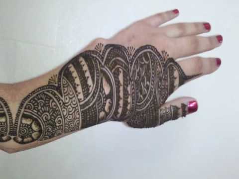 Easy medium  henna  design  YouTube