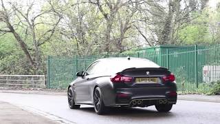 This bmw m4cs we previously wrapped in satin black has made a return
to the dream factory, time for more noise! supplied & fitted full
valvetronic ...