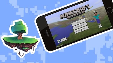 How to Make Your Very Own Skyblock Island in Minecraft PE!