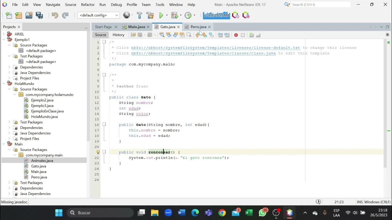 Programa básico en Java - YouTube