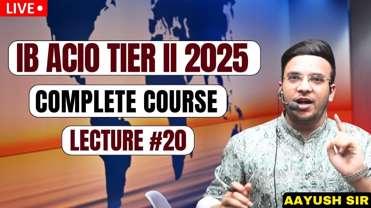 IB ACIO Tier II 2025 Complete Course | Lecture 20 | Essay, Long Answer & Comprehension| Vyasa IAS