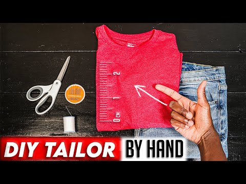 It Just 2 EASY Stitches To DIY Tailor