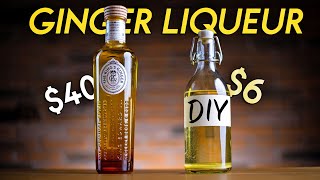 Make Your Own Ginger Liqueur - Quick, Affordable & Easy!