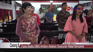 Fans Radio DMS Ambon Adakan Syukuran Natal Bersama