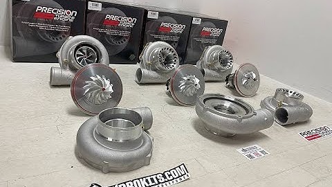 The NEW Precision 6266 Next Gen Turbo Comparison to Gen 1 and Gen 2 by TurboKits.com