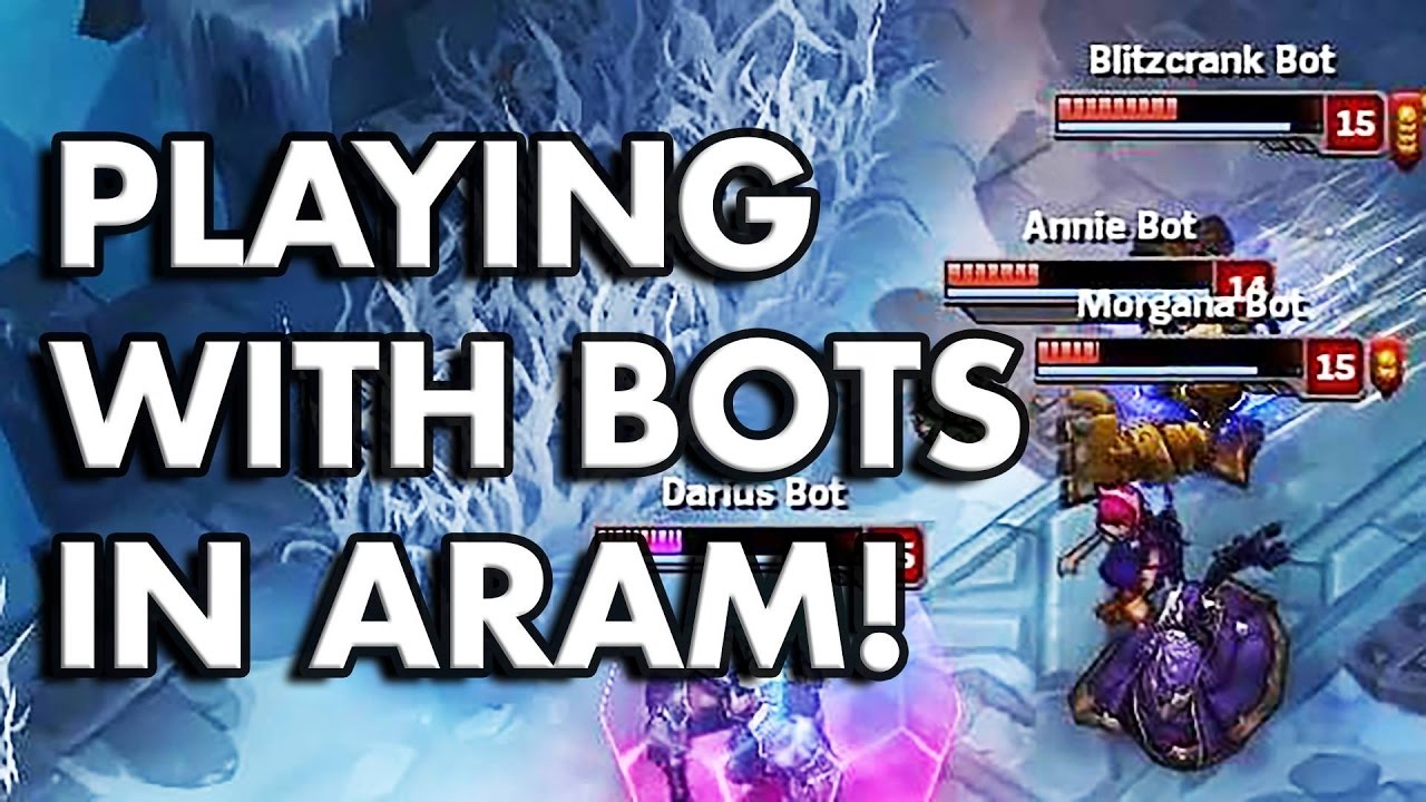 Playing with BOTS in ARAM! 