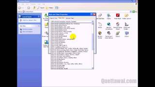 Computer Pashto Tutorials Control Panel Part 2