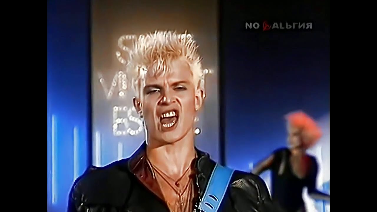 Billy Idol Eyes Without a Face (1983) YouTube