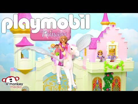 👑 NEW Playmobil Princess! Build and Play! 🌈