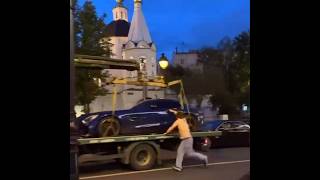 Замечен в Москве водитель догоняющий свой спорткар #narchooo #supercars #mercedes #car #supercar