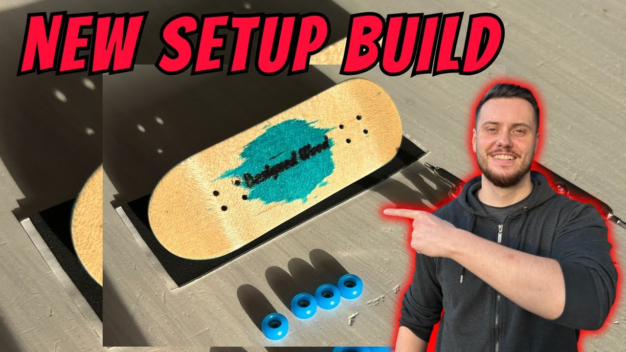 How I Build My Fingerboard Setup 🔥 D-Wood G7 + More | D-Wood Fingerboard Decks