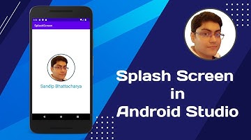 Android Splash Screen - Android Studio Tutorial