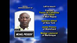 Michael President ~ Long Obituary