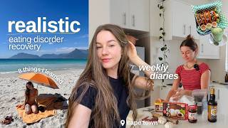 weekly diary living in Cape Town 🌞 | realistic ED recovery, 8 things I've learned