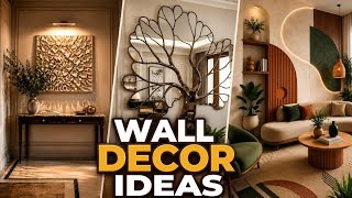 Best Modern Wall Decoration Ideas 2026 | Living Room & Bedroom Wall Design
