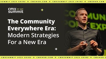 The Community Everywhere Era: Modern Strategies For a New Era | Richard Millington
