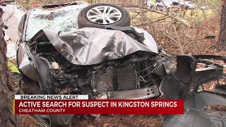 Active suspect search in Kingston Springs following chase