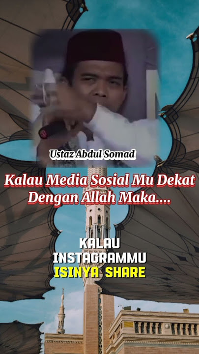 dengarkan sampai selesai ceramah ustadz abdul somad like dan subcribe
