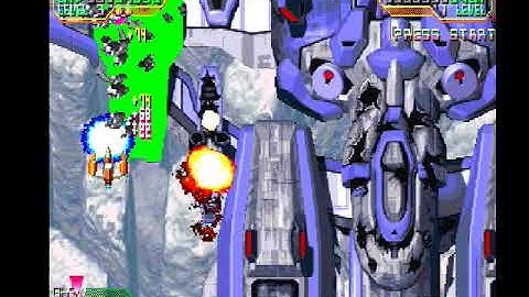 Mars Matrix Dreamcast Intro + Gameplay [No Commentary]