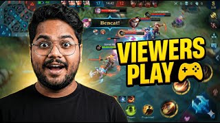👉 VIEWERS PLAY MLBB 🔥 | Custom Match + Rank Push (Live Commentary)