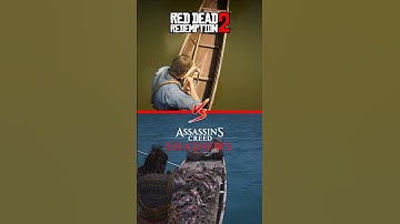 Red Dead Redemption 2 VS Assassins Creed Shadows #gaming #rdr2 #acshadows #shorts
