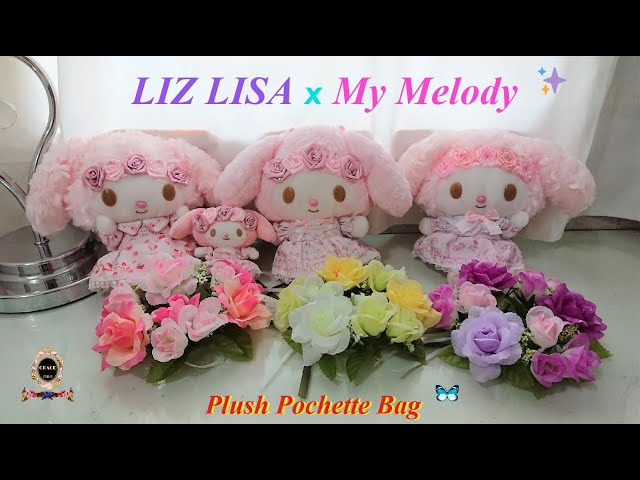 ❷⓿ 🌸LIZ LISA x My Melody Plush Pochette Bag🐰 - YouTube