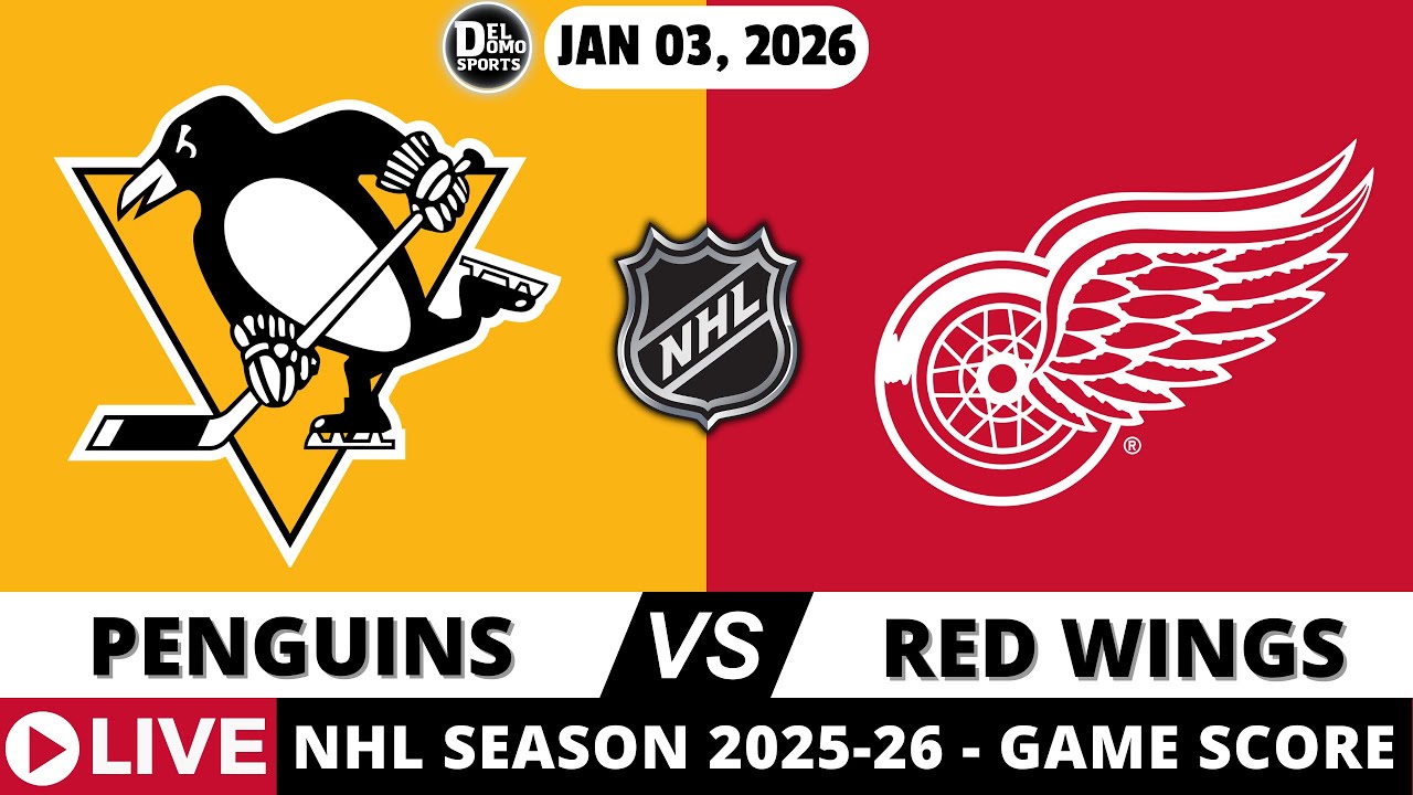 NEW JERSEY DEVILS VS PITTSBURGH PENGUINS 🏒 NHL Season 2025-26 | Live Scoreboard & Radio Play-by-Play