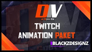 Animated Twitch Design Pack for DIV e-Sports