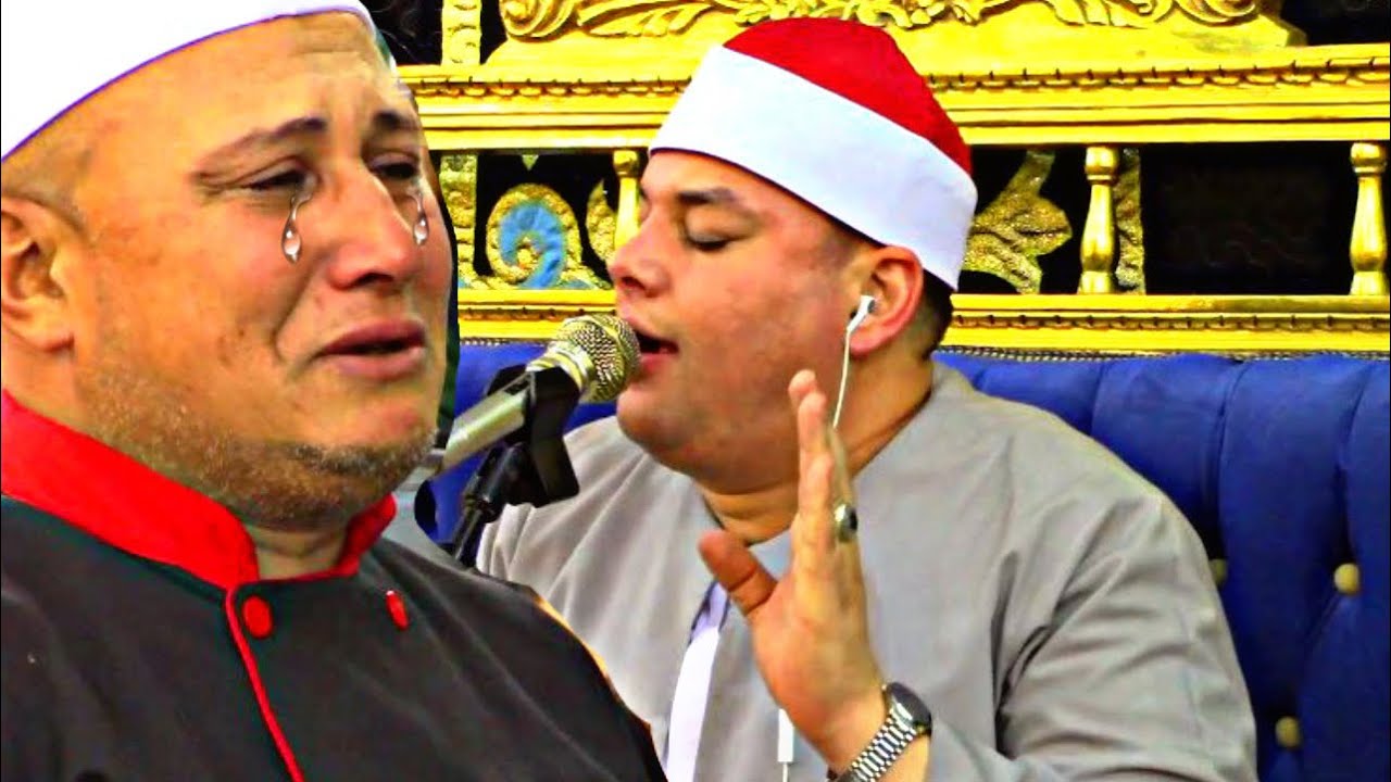ترك البوفيه ووقف امام الشيخ يبكي ||الشيخ محمود القزاز ختــــــام يكتب بأحرف من نور بخشوع أبكي الجميع