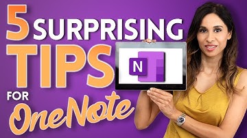 5 OneNote Tips You