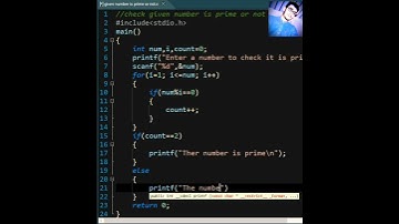 C Programming | Check number is prime or not | Coding With Sohail