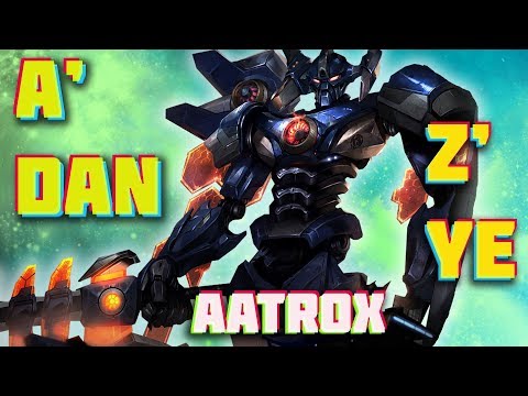 A'DAN Z'YE ŞAMPİYONLARI ÖĞRENİYORUZ AATROX #1