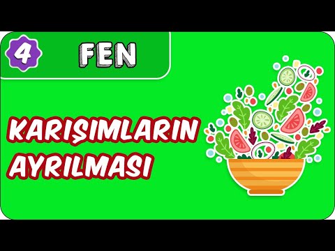 Karışımların Ayrılması | 4. Sınıf Fen evokul Kampı