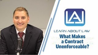 When is a Contract Unenforceable? | Learn About Law