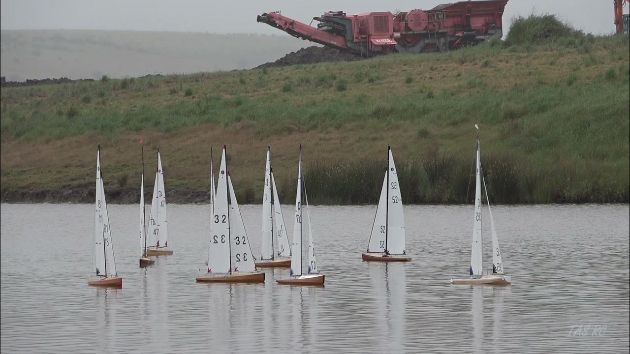 Wooden IOM s Handicap Racing Forcett Lakes 23rd Oct 2021 Bits 