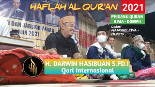 TERBARU 2021 H. DARWIN HASIBUAN HAFLAH ALQURAN PQ BIMA - DOMPU