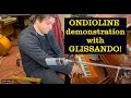 Ondioline Demonstration with Glissando! Custom Tube Synth