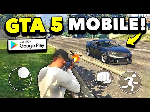 GTA 5 IS COMING TO ANDROID! iOS MAY BE SOON! (FIRST GAMEPLAY)