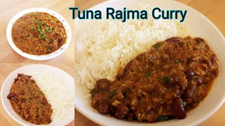 Tuna Curry | Tuna Chunks Curry | Tuna Rajma Curry Recipe | Can Tuna with Rajma Curry |